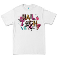 White Nail Tech Life Premium Tee - LillyAllenDesigns