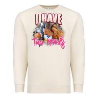 Sandshell I have two moods sneaker and heels Premium Sweatshirt - RanaPortraitStore
