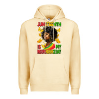 Pina Colada juneteenth is my independence day Premium Hoodie - HRA Design Shop