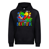 Black different is beautiful Urban Hoodie - JahusDesignShop