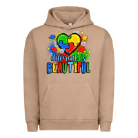 Pigment Burro different is beautiful Urban Hoodie - JahusDesignShop
