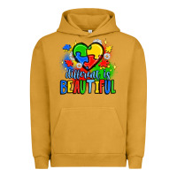 Pigment Peanut Butter different is beautiful Urban Hoodie - JahusDesignShop