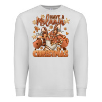 Dove Grey Have a melanin Christmas black girl sneakers Premium Sweatshirt - RanaPortraitStore