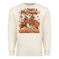 Sandshell Have a melanin Christmas black girl sneakers Premium Sweatshirt - RanaPortraitStore