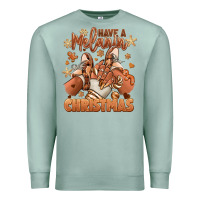 Seafoam Have a melanin Christmas black girl sneakers Premium Sweatshirt - RanaPortraitStore