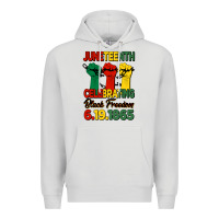 Juneteenth Celebrating Black Freedom Premium Hoodie | Teevron