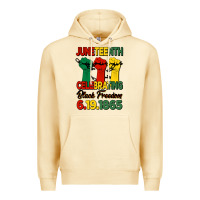 Pina Colada juneteenth celebrating black freedom Premium Hoodie - HRA Design Shop
