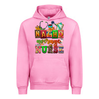 Fuchsia Pink nacho average nurse Urban Hoodie - AdoDesignShop