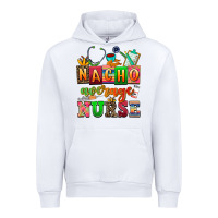 White nacho average nurse Urban Hoodie - AdoDesignShop