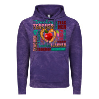 Cloud Purple teacher Vintage Hoodie - AdoDesignShop