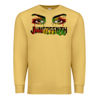 Antique Gold Juneteenth eyes Premium Sweatshirt - RanaPortraitStore