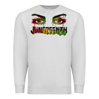 Dove Grey Juneteenth eyes Premium Sweatshirt - RanaPortraitStore