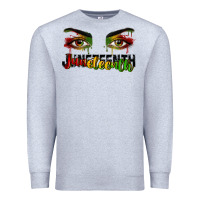 Heather Grey Juneteenth eyes Premium Sweatshirt - RanaPortraitStore