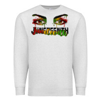 Oatmeal Heather Juneteenth eyes Premium Sweatshirt - RanaPortraitStore