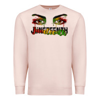 Pale Pink Juneteenth eyes Premium Sweatshirt - RanaPortraitStore