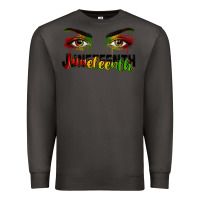 Smoke Juneteenth eyes Premium Sweatshirt - RanaPortraitStore