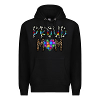 Black proud mom Premium Hoodie - CowhideDigitalArt