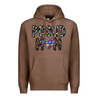 Chestnut proud mom Premium Hoodie - CowhideDigitalArt