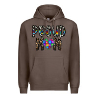 Coffee proud mom Premium Hoodie - CowhideDigitalArt