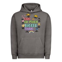 Pigment Tornado god is bigger Urban Hoodie - JahusDesignShop