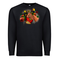 Black Juneteenth black girl sneakers Premium Sweatshirt - RanaPortraitStore