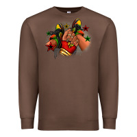 Chestnut Juneteenth black girl sneakers Premium Sweatshirt - RanaPortraitStore