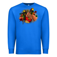 True Royal Juneteenth black girl sneakers Premium Sweatshirt - RanaPortraitStore