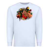 Juneteenth Black Girl Sneakers Premium Sweatshirt | Teevron