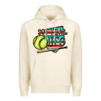 Tofu softball life Premium Hoodie - CowhideDigitalArt