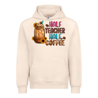 Sandshell half teacher half coffee Urban Hoodie - JahusDesignShop