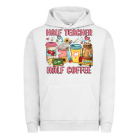 Pigment Lunar Rock half teacher half coffee Urban Hoodie - JahusDesignShop