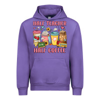 Tulip half teacher half coffee Urban Hoodie - JahusDesignShop