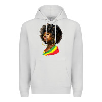 Dove Grey juneteenth black women Premium Hoodie - HRA Design Shop