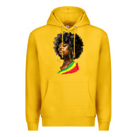 Lemon juneteenth black women Premium Hoodie - HRA Design Shop