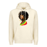 Sandshell juneteenth black women Premium Hoodie - HRA Design Shop