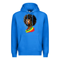 True Royal juneteenth black women Premium Hoodie - HRA Design Shop