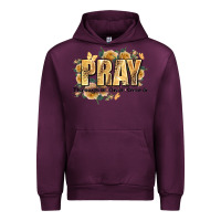 Mauve Wine pray through it on it and over it Urban Hoodie - JahusDesignShop