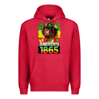 Cardinal juneteenth 1865 black freedom Premium Hoodie - HRA Design Shop