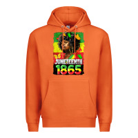 Carrot juneteenth 1865 black freedom Premium Hoodie - HRA Design Shop