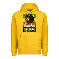 Lemon juneteenth 1865 black freedom Premium Hoodie - HRA Design Shop