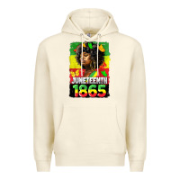 Sandshell juneteenth 1865 black freedom Premium Hoodie - HRA Design Shop