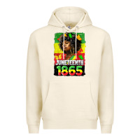 Tofu juneteenth 1865 black freedom Premium Hoodie - HRA Design Shop