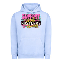 Pigment Grape Ice support local hustlers and dreamers Urban Hoodie - JahusDesignShop