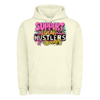 Pigment Pistachio support local hustlers and dreamers Urban Hoodie - JahusDesignShop