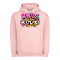 Pigment Salmon support local hustlers and dreamers Urban Hoodie - JahusDesignShop