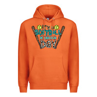 Carrot softball Premium Hoodie - CowhideDigitalArt
