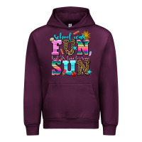 Mauve Wine school was  fun but its time for some  sun Urban Hoodie - AdoDesignShop