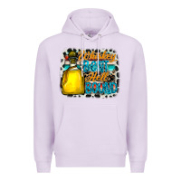 Lilac whiskey bent hell bound Premium Hoodie - CowhideDigitalArt