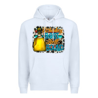 White whiskey bent hell bound Premium Hoodie - CowhideDigitalArt