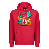 Cardinal nurse  and fall Premium Hoodie - AdoDesignShop